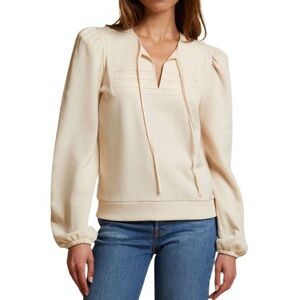 Nation LTD Bonnie Sweatshirt in White Chocolate